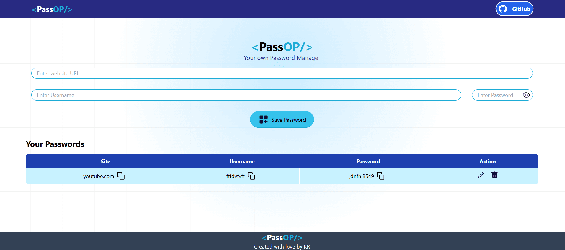 Password Manager