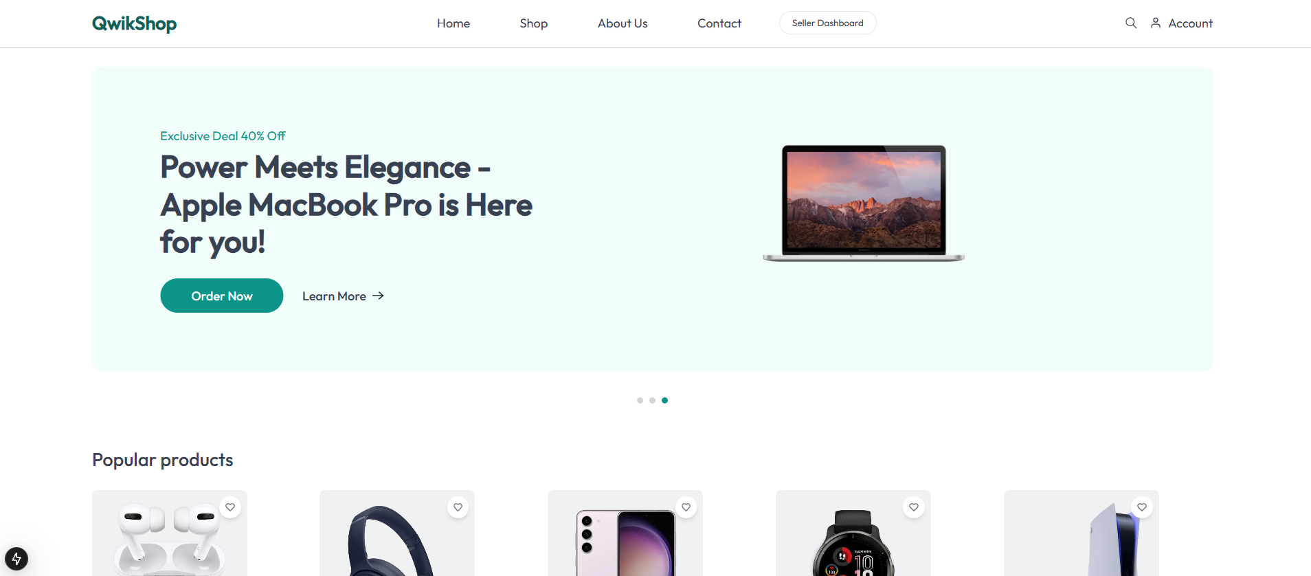 E-commerce Website